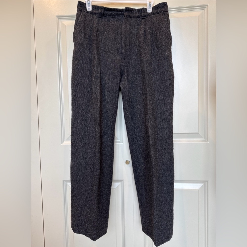 Woolrich Dark Gray Wool Trousers